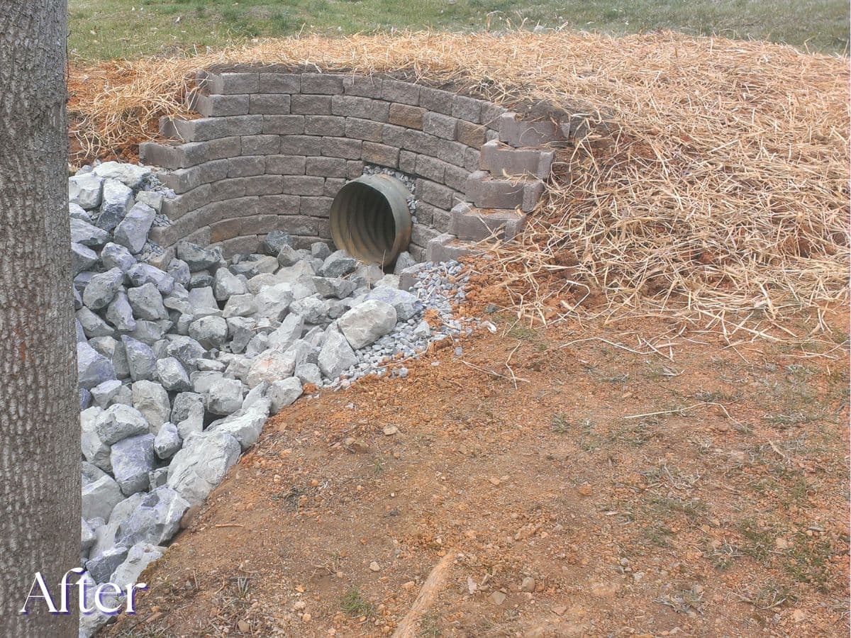 Exterior after upgrade - new paver walkway by V&C Remodeling