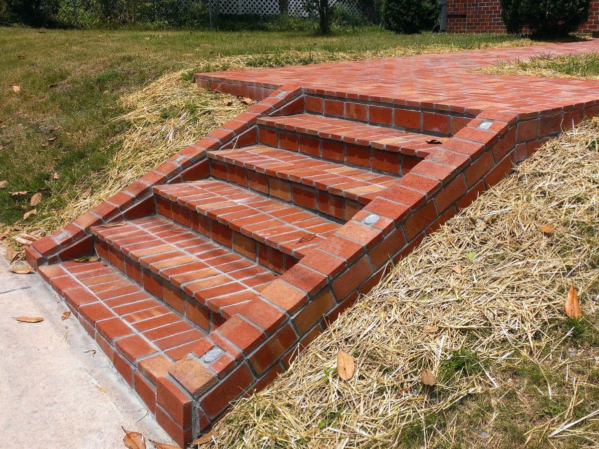 Exterior and walkway upgrade in Bristol, TN - paver installation by V&C Remodeling